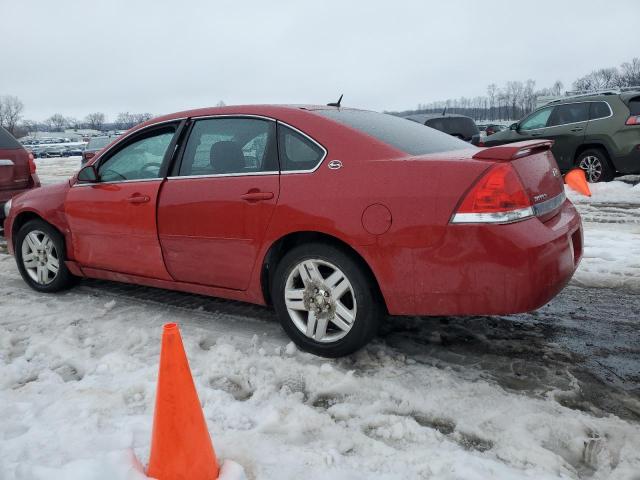 2G1WT58K281218437 - 2008 CHEVROLET IMPALA LT RED photo 2