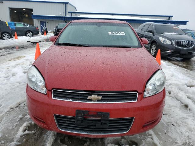 2G1WT58K281218437 - 2008 CHEVROLET IMPALA LT RED photo 5