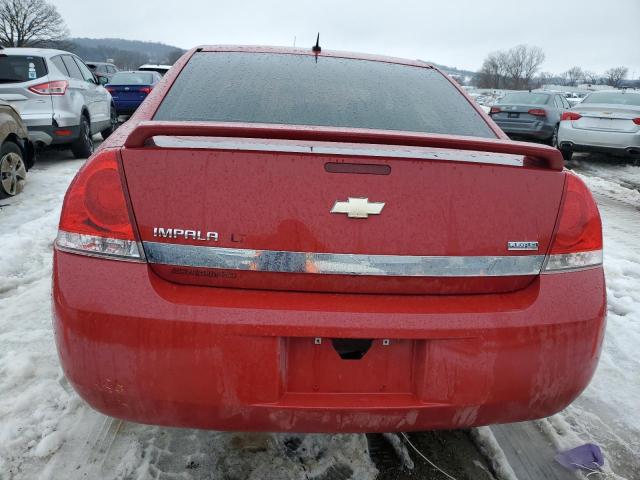 2G1WT58K281218437 - 2008 CHEVROLET IMPALA LT RED photo 6