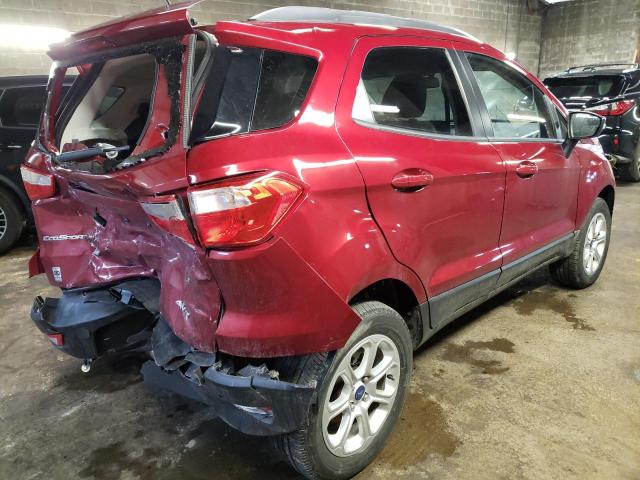 MAJ6S3GL2MC454850 - 2021 FORD ECOSPORT SE RED photo 3