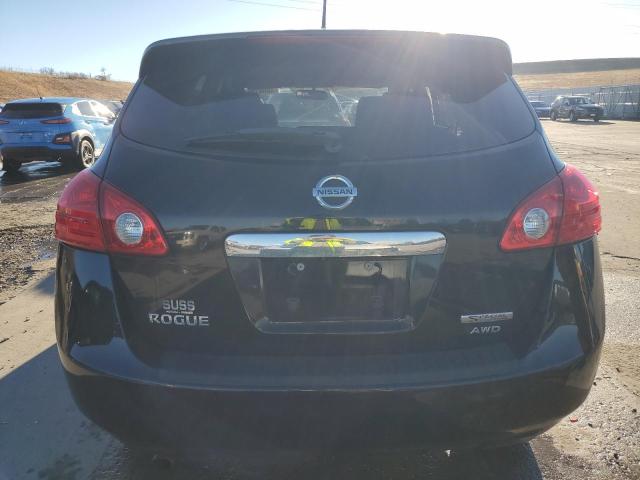 JN8AS5MVXDW652827 - 2013 NISSAN ROGUE S BLACK photo 6