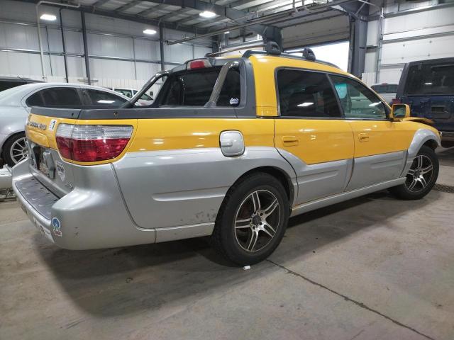 4S4BT61C536103925 - 2003 SUBARU BAJA YELLOW photo 3