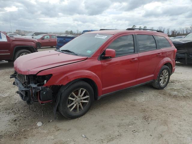 3C4PDCBG9DT535268 - 2013 DODGE JOURNEY SXT RED photo 1