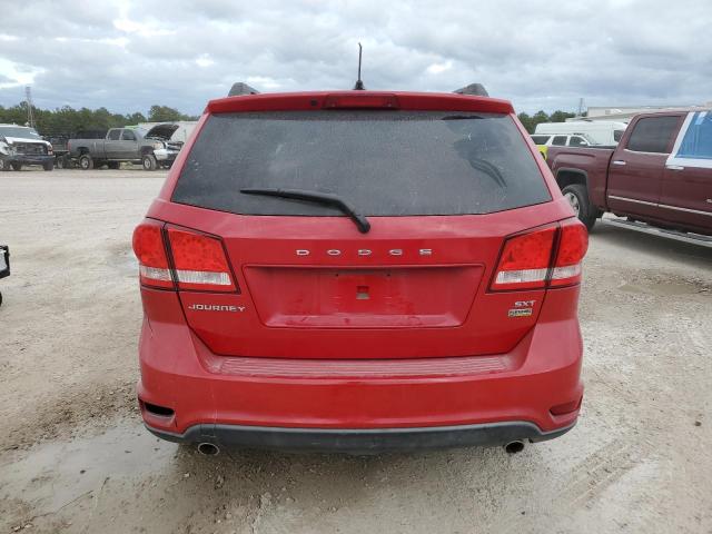 3C4PDCBG9DT535268 - 2013 DODGE JOURNEY SXT RED photo 6