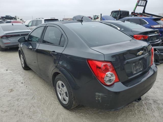 1G1JA5SH0G4176463 - 2016 CHEVROLET SONIC LS GRAY photo 2