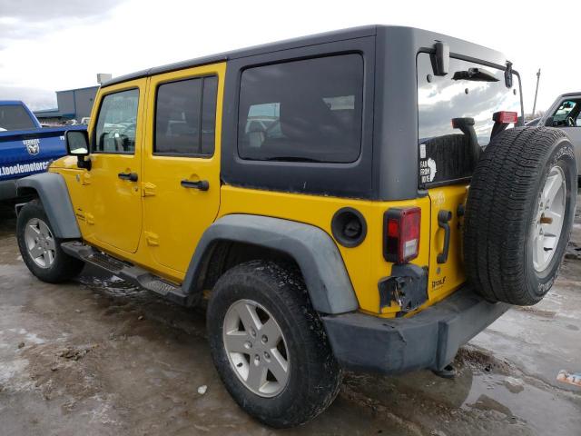 1J4BA3H19BL525767 - 2011 JEEP WRANGLER U SPORT ყვითელი ფოტო 2