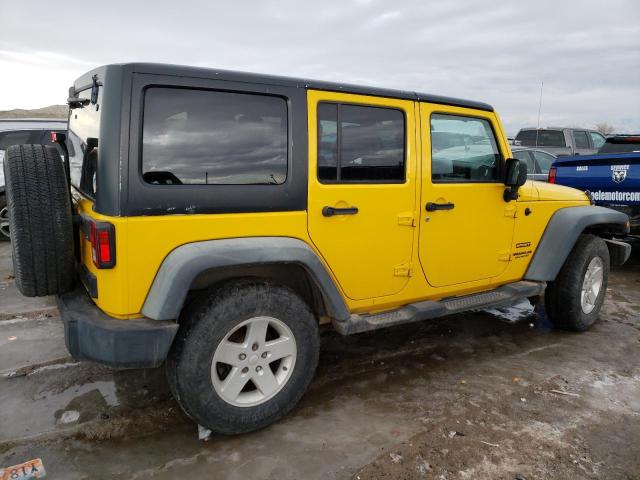 1J4BA3H19BL525767 - 2011 JEEP WRANGLER U SPORT ყვითელი ფოტო 3