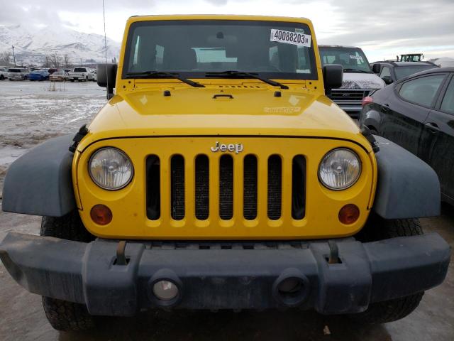 1J4BA3H19BL525767 - 2011 JEEP WRANGLER U SPORT ყვითელი ფოტო 5