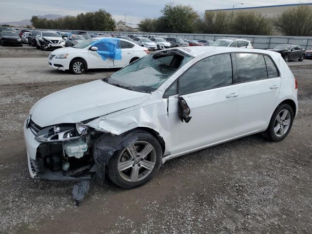 3VW2A7AU2FM032709 - 2015 VOLKSWAGEN GOLF TDI WHITE photo 1