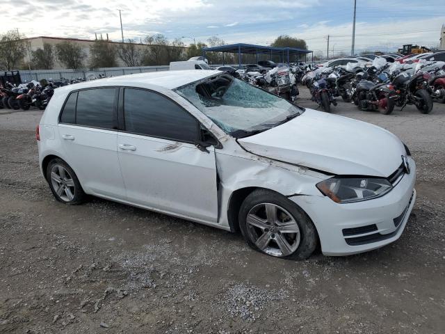 3VW2A7AU2FM032709 - 2015 VOLKSWAGEN GOLF TDI WHITE photo 4