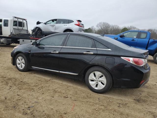 KMHEC4A45DA083412 - 2013 HYUNDAI SONATA HYBRID BLACK photo 2