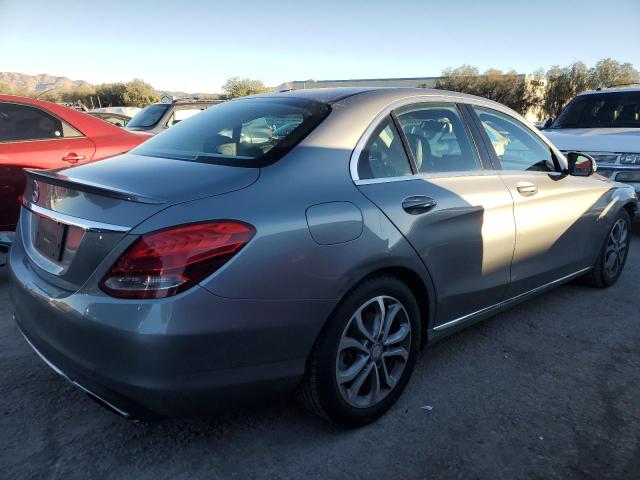 55SWF4JB8GU102544 - 2016 MERCEDES-BENZ C 300 SILVER photo 3