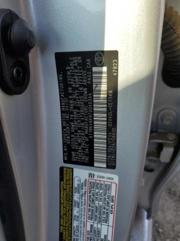 4T1BK46K87U040344 - 2007 TOYOTA CAMRY LE SILVER photo 12