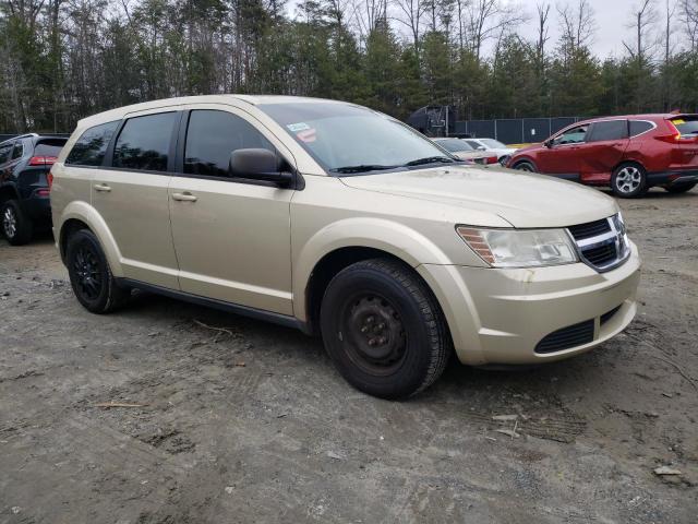 3D4PG4FB4AT198776 - 2010 DODGE JOURNEY SE GOLD photo 4