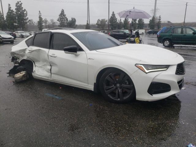 19UUB5F52NA005408 - 2022 ACURA TLX TECH A WHITE photo 4