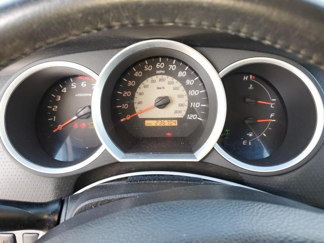 5TEUU42N15Z127286 - 2005 TOYOTA TACOMA ACCESS CAB შავი ფოტო 9