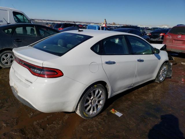 1C3CDFCA9DD232950 - 2013 DODGE DART LIMITED WHITE photo 3