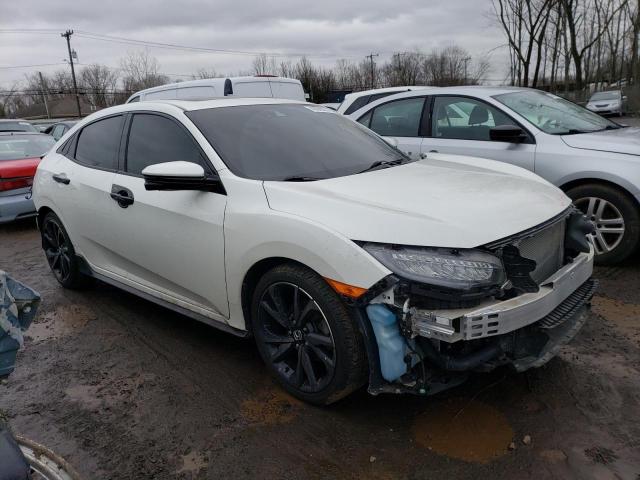 SHHFK7H99JU415366 - 2018 HONDA CIVIC SPORT TOURING WHITE photo 4