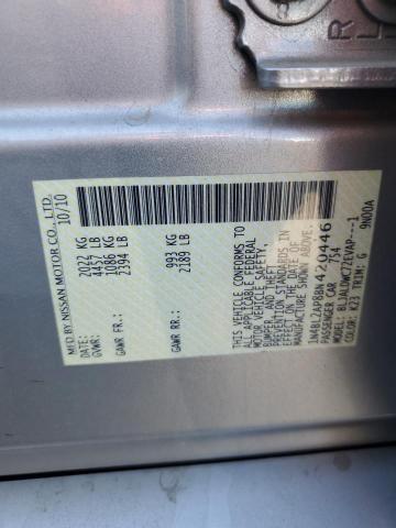 1N4BL2AP8BN420446 - 2011 NISSAN ALTIMA SR SILVER photo 13