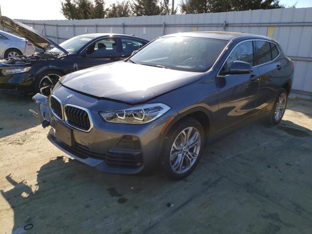 WBXYJ1C01M5T10493 - 2021 BMW X2 XDRIVE28I GRAY photo 1