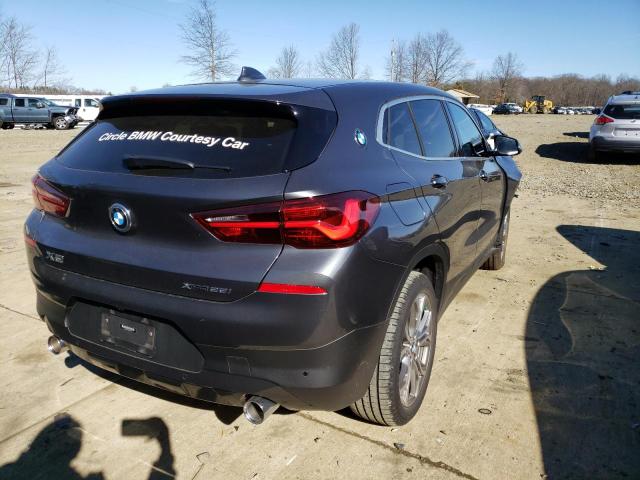 WBXYJ1C01M5T10493 - 2021 BMW X2 XDRIVE28I GRAY photo 3