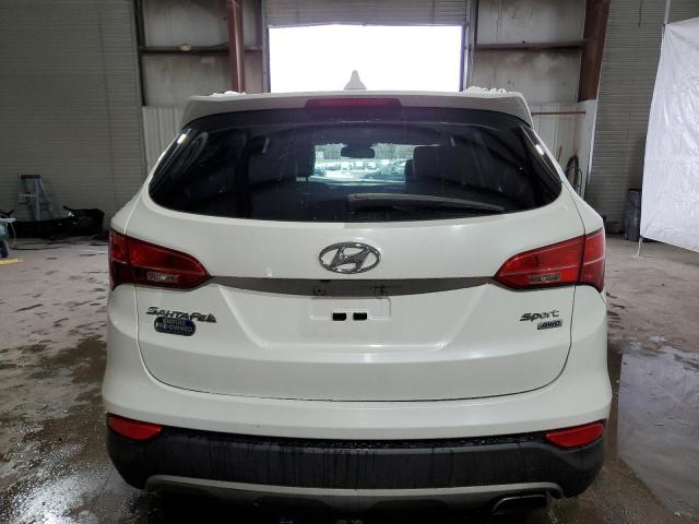 5XYZUDLB8GG305833 - 2016 HYUNDAI SANTA FE S WHITE photo 6