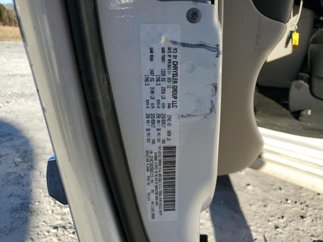 2C4RC1BG2DR631715 - 2013 CHRYSLER TOWN & COU TOURING თეთრი ფოტო 13