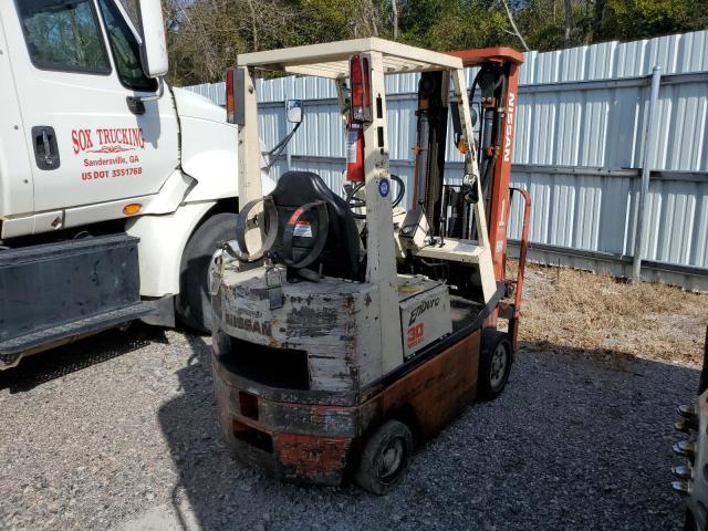 KCPH01P902973 - 1991 NISSAN FORKLIFT ORANGE photo 4