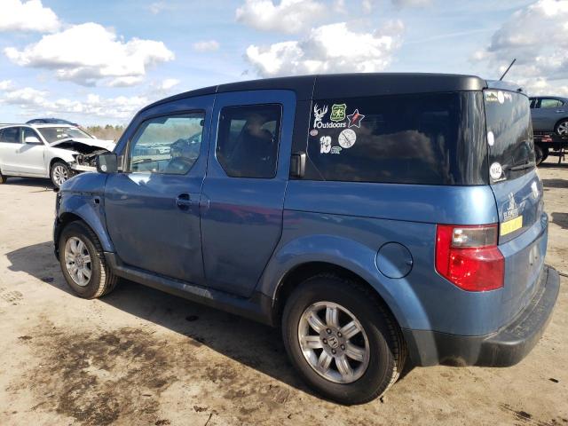 5J6YH28798L018056 - 2008 HONDA ELEMENT EX BLUE photo 2