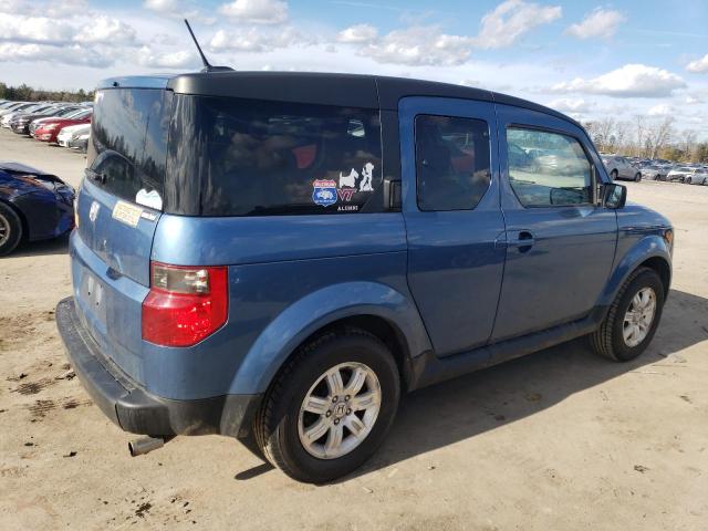 5J6YH28798L018056 - 2008 HONDA ELEMENT EX BLUE photo 3