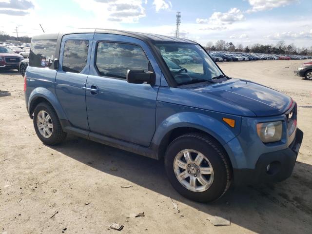 5J6YH28798L018056 - 2008 HONDA ELEMENT EX BLUE photo 4