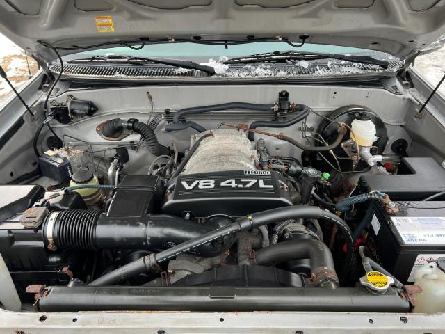 5TBBT44154S452189 - 2004 TOYOTA TUNDRA ACCESS CAB SR5 SILVER photo 7