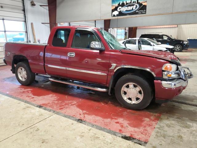 1GTEK19Z75Z276699 - 2005 GMC NEW SIERRA K1500 BURGUNDY photo 4