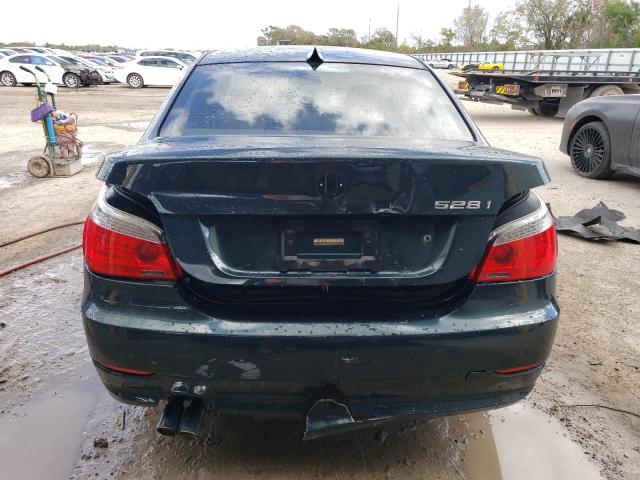 WBANU53598C111331 - 2008 BMW 528 I GREEN photo 6