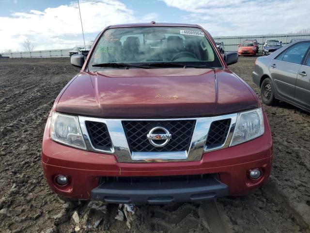 1N6DD0EV5HN710193 - 2017 NISSAN FRONTIER S BURGUNDY photo 5