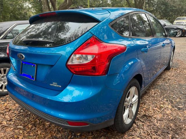 1FADP3K26EL309545 - 2014 FORD FOCUS SE BLUE photo 4