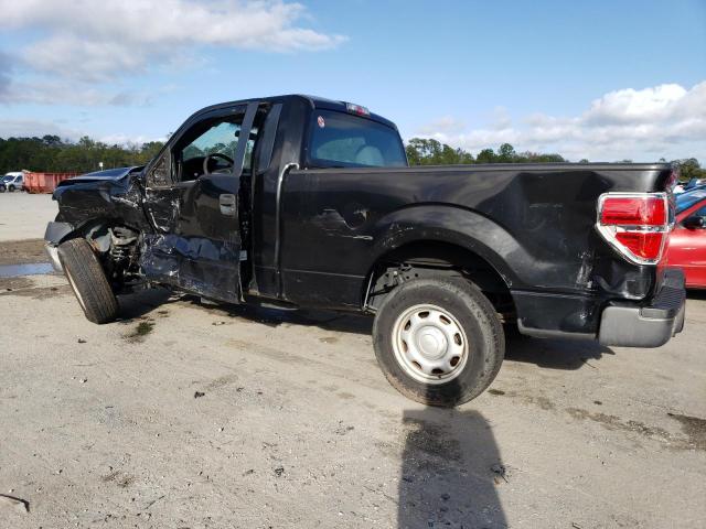 1FTMF1CM7BKD24042 - 2011 FORD F150 BLACK photo 2