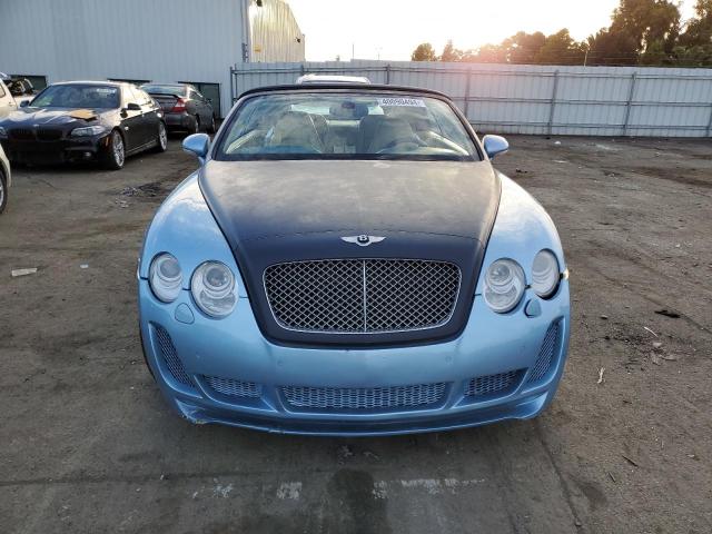 SCBDR33W27C043503 - 2007 BENTLEY CONTINENTA GTC BLUE photo 5