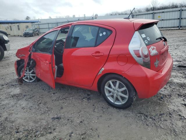 JTDKDTB39D1528531 - 2013 TOYOTA PRIUS C RED photo 2