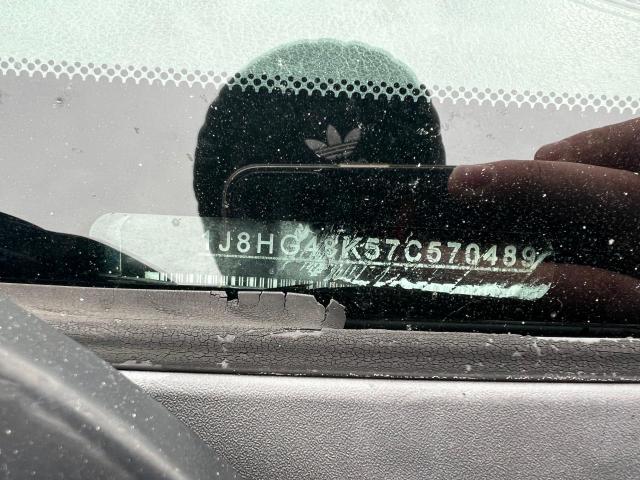 1J8HG48K57C570489 - 2007 JEEP COMMANDER 蓝色 照片 10