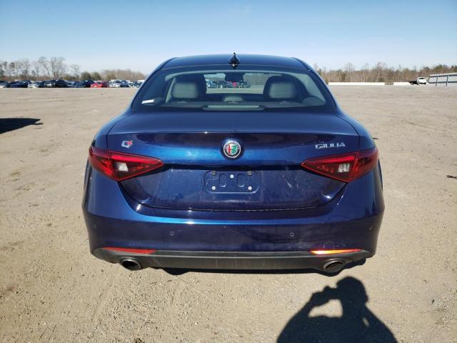 ZARFAEDN3H7555592 - 2017 ALFA ROMEO GIULIA Q4 BLUE photo 6
