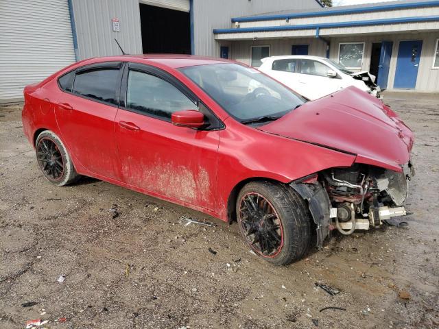 1C3CDFEB7ED798807 - 2014 DODGE DART GT RED photo 4