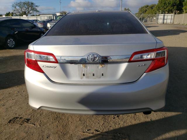 4T4BF1FK0CR166183 - 2012 TOYOTA CAMRY BASE SILVER photo 6