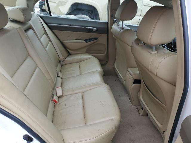 2HGFA16998H506924 - 2008 HONDA CIVIC EXL თეთრი ფოტო 10