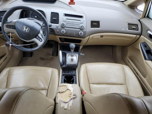 2HGFA16998H506924 - 2008 HONDA CIVIC EXL თეთრი ფოტო 8