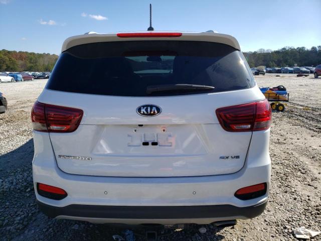 5XYPH4A50LG639437 - 2020 KIA SORENTO EX WHITE photo 6