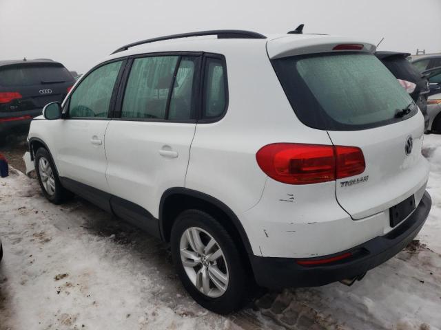 WVGAV7AX2FW594196 - 2015 VOLKSWAGEN TIGUAN S WHITE photo 2