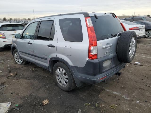 SHSRD78865U312095 - 2005 HONDA CR-V EX SILVER photo 2