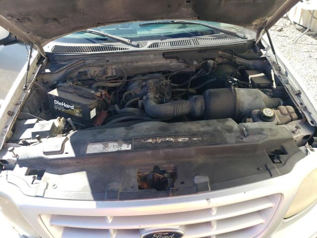 1FTRX17262NA44378 - 2002 FORD F150 SILVER photo 11