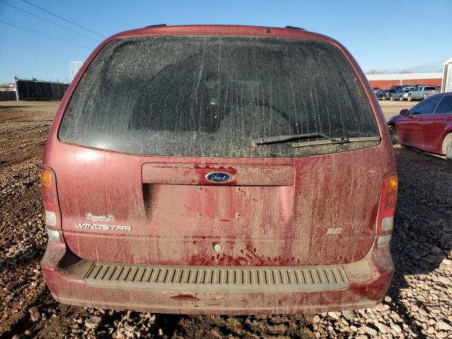 2FMZA52462BA03127 - 2002 FORD WINDSTAR SE RED photo 6